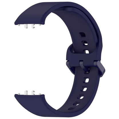 For Samsung Galaxy Fit3 (SM-R390) Watch Bracelet Soft Silicone Strap with Flat Buckle