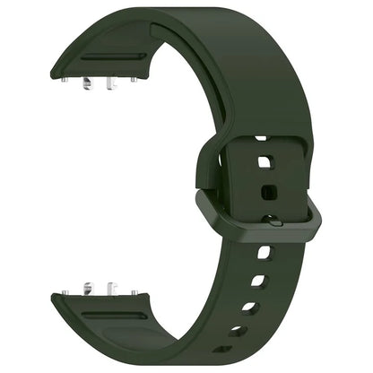 For Samsung Galaxy Fit3 (SM-R390) Watch Bracelet Soft Silicone Strap with Flat Buckle