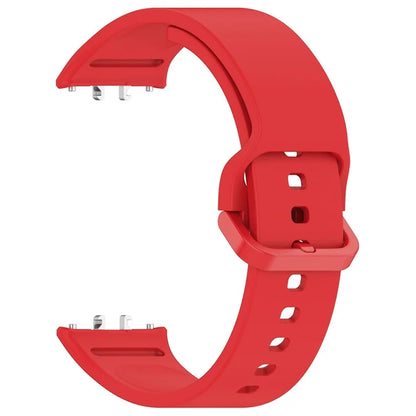 For Samsung Galaxy Fit3 (SM-R390) Watch Bracelet Soft Silicone Strap with Flat Buckle