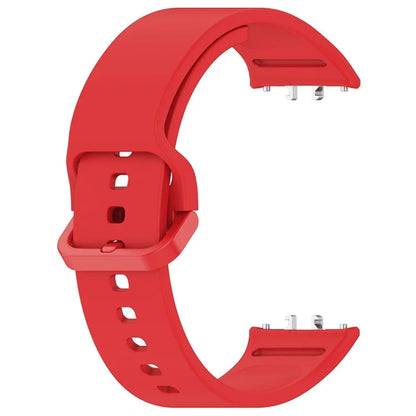 For Samsung Galaxy Fit3 (SM-R390) Watch Bracelet Soft Silicone Strap with Flat Buckle