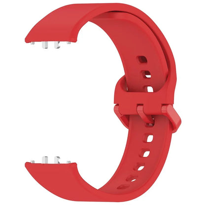 For Samsung Galaxy Fit3 (SM-R390) Watch Bracelet Soft Silicone Strap with Flat Buckle
