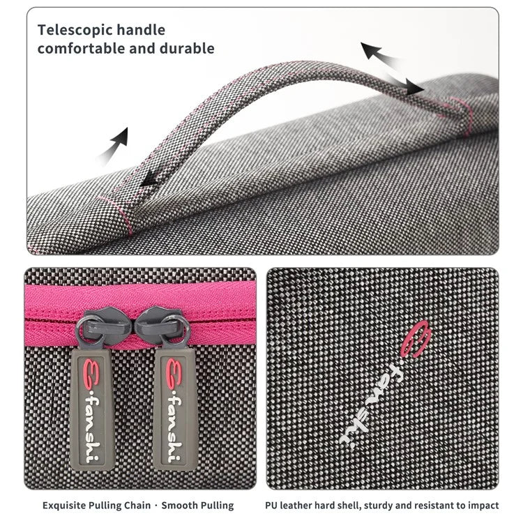 For Apple Vision Pro MR Headset Storage Bag Protective Carrying Case with Telescopic Handle