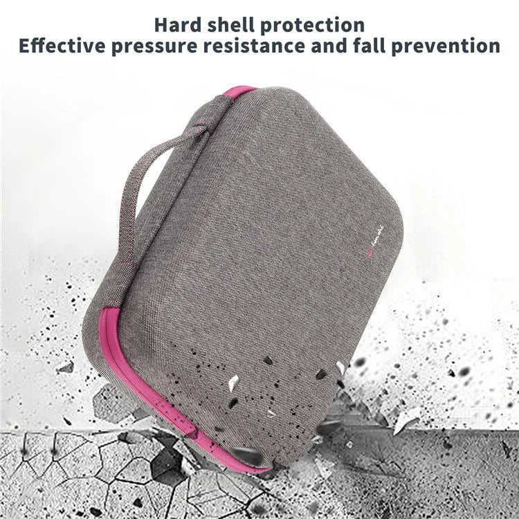 For Apple Vision Pro MR Headset Storage Bag Protective Carrying Case with Telescopic Handle
