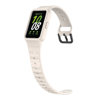 For Samsung Galaxy Fit3 Watch Bracelet Soft Silicone Integrated Strap Replacement