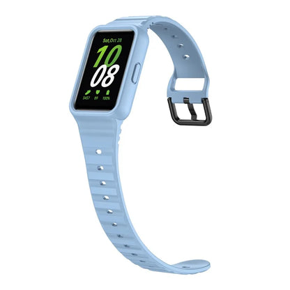 For Samsung Galaxy Fit3 Watch Bracelet Soft Silicone Integrated Strap Replacement