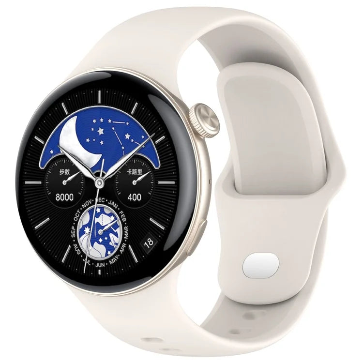 For vivo Watch 3 / iQOO Watch Wrist Strap Soft Silicone Smart Watch Band
