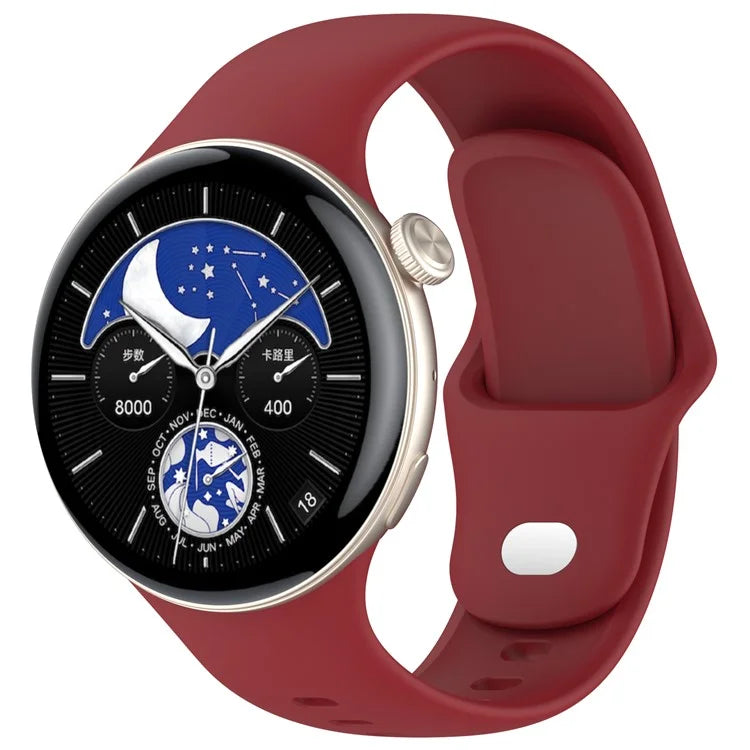 For vivo Watch 3 / iQOO Watch Wrist Strap Soft Silicone Smart Watch Band