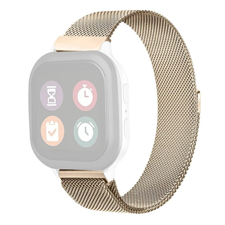 For Verizon Gizmo Watch 3 Milanese Strap Replacement Stainless Steel Magnetic Watch Band