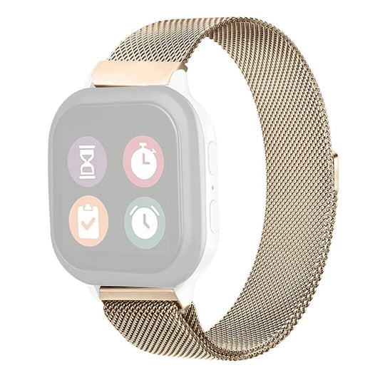 For Verizon Gizmo Watch 3 Milanese Strap Replacement Stainless Steel Magnetic Watch Band