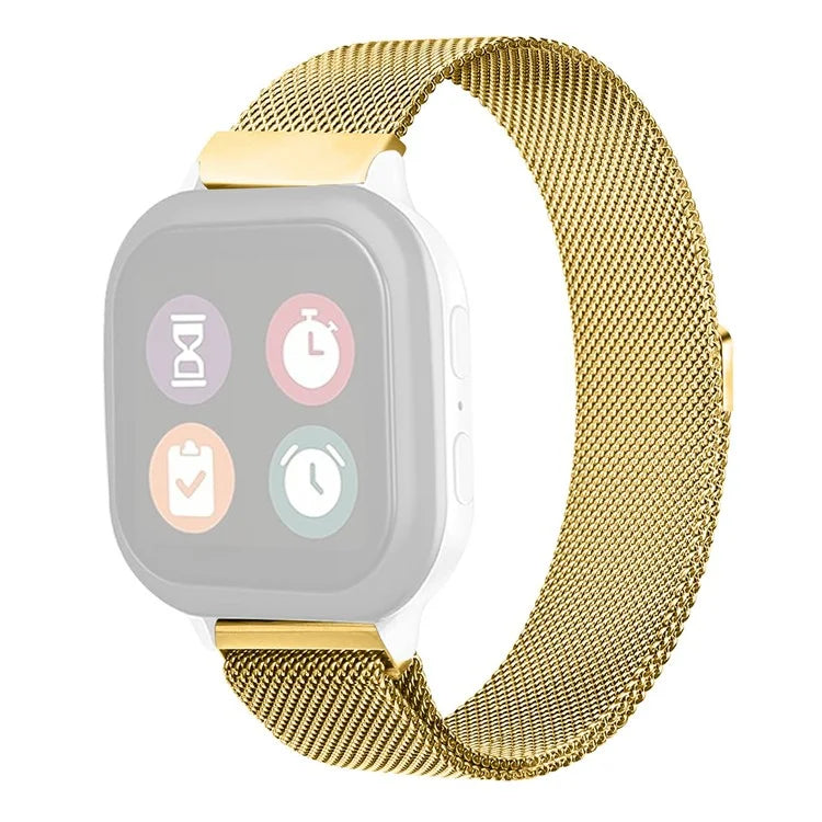 For Verizon Gizmo Watch 3 Milanese Strap Replacement Stainless Steel Magnetic Watch Band