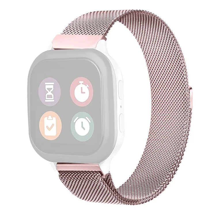 For Verizon Gizmo Watch 3 Milanese Strap Replacement Stainless Steel Magnetic Watch Band