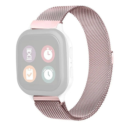 For Verizon Gizmo Watch 3 Milanese Strap Replacement Stainless Steel Magnetic Watch Band