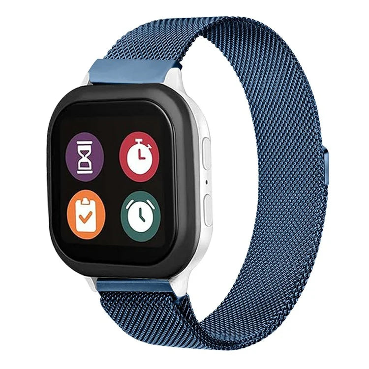 For Verizon Gizmo Watch 3 Milanese Strap Replacement Stainless Steel Magnetic Watch Band