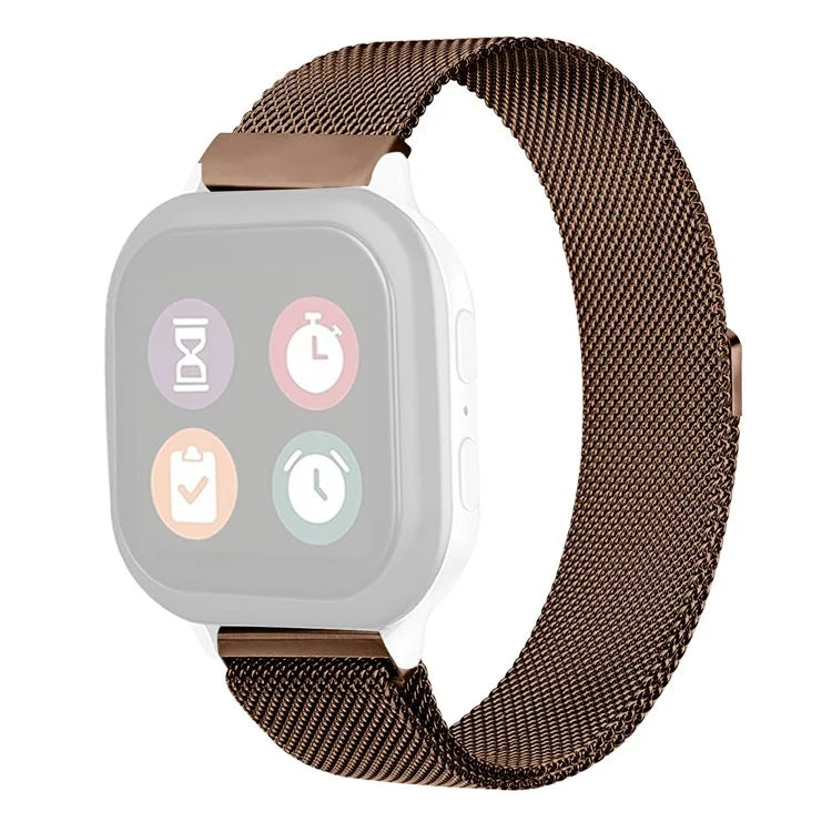 For Verizon Gizmo Watch 3 Milanese Strap Replacement Stainless Steel Magnetic Watch Band