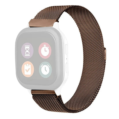 For Verizon Gizmo Watch 3 Milanese Strap Replacement Stainless Steel Magnetic Watch Band