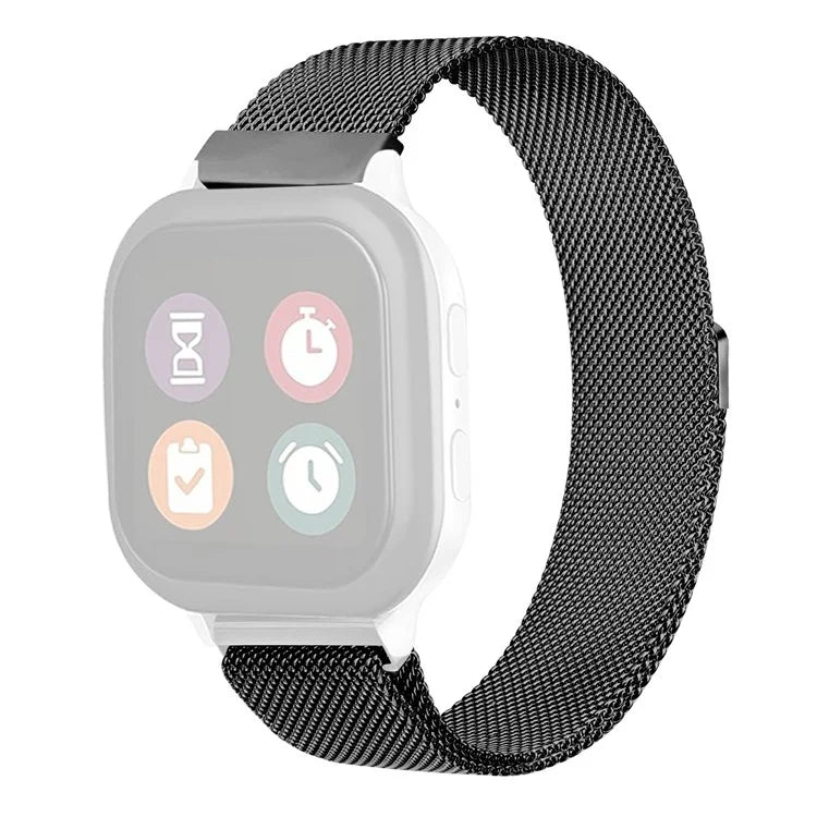 For Verizon Gizmo Watch 3 Replacement Wrist Band Stainless Steel Milanese Magnetic Watch Strap