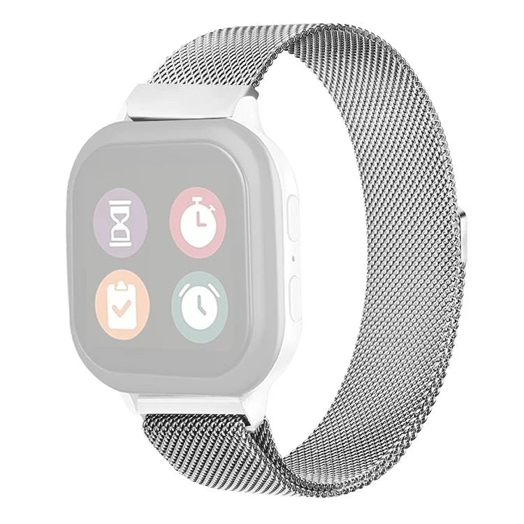 For Verizon Gizmo Watch 3 Milanese Smart Watch Band Stainless Steel Breathable Wrist Strap