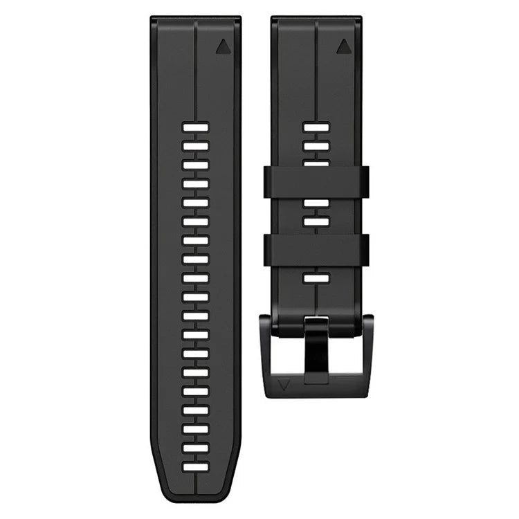 KALEBOL KLB-ZWGJ-001 For Garmin Fenix 7 / 7 Pro Silicone Watch Band QuickFit 22mm Dual Color Strap