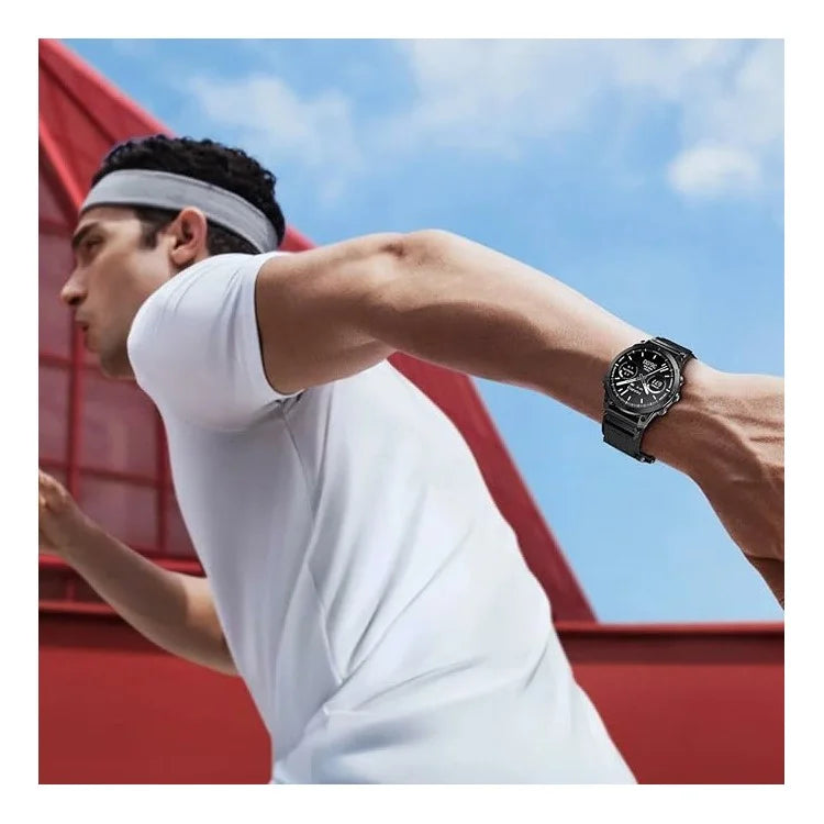 KALEBOL KLB-MSTNL-001 For Garmin Fenix 7X / 7X Pro Watch Band QuickFit 26mm Nylon Loop Strap
