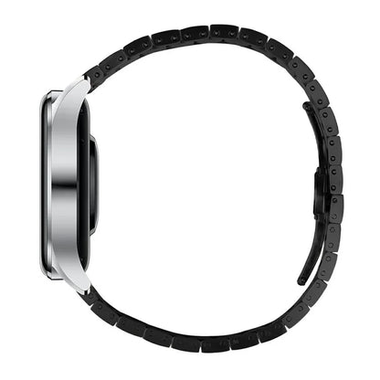 For Honor Watch Magic Metal Watch Strap Butterfly Buckle Stainless Steel Band Replacement