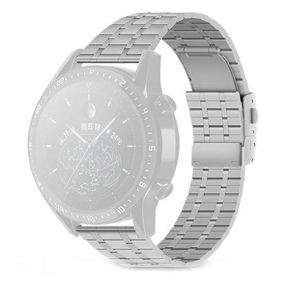 For Huawei Watch GT 2 Pro Stainless Steel Watch Band 22mm Quick Release 5-Beads Strap
