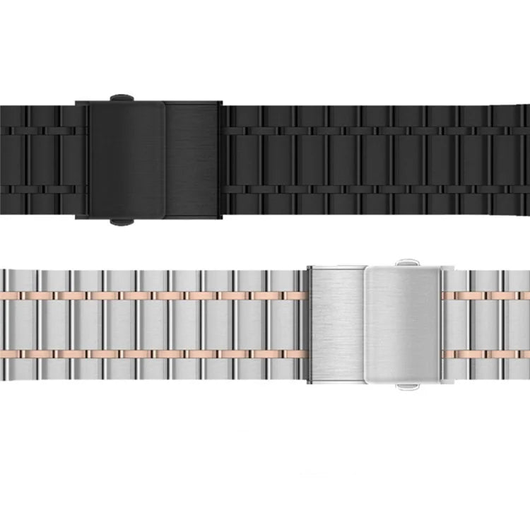 For Huawei Watch GT 2 Pro Stainless Steel Watch Band 22mm Quick Release 5-Beads Strap