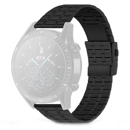 For Huawei Watch GT 2 Pro Stainless Steel Watch Band 22mm Quick Release 5-Beads Strap