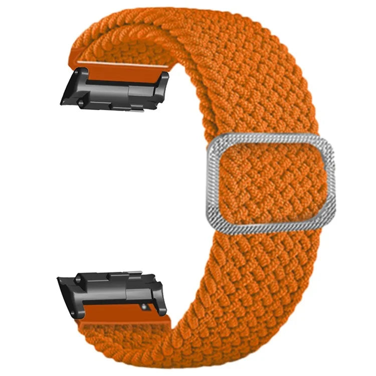 For Huawei Watch D Elastic Braided Nylon Watch Strap Adjustable Wrist Band