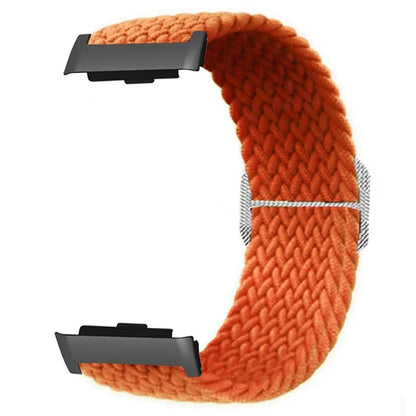 For Huawei Watch D Elastic Braided Nylon Watch Strap Adjustable Wrist Band