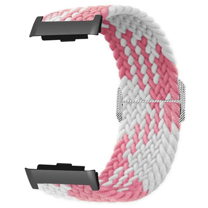 For Huawei Watch D Elastic Braided Nylon Watch Strap Adjustable Wrist Band
