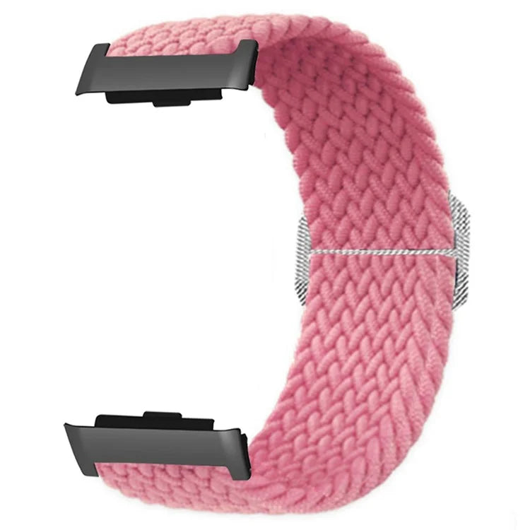 For Huawei Watch D Elastic Braided Nylon Watch Strap Adjustable Wrist Band