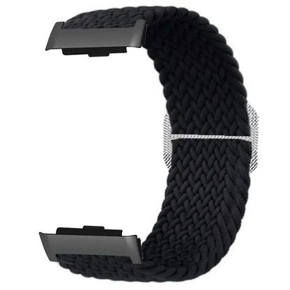For Huawei Watch D Elastic Braided Nylon Watch Strap Adjustable Wrist Band