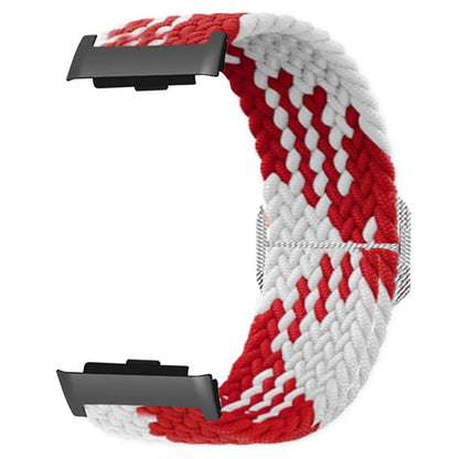 For Huawei Watch D Elastic Braided Nylon Watch Strap Adjustable Wrist Band