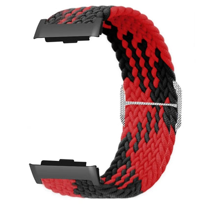 For Huawei Watch D Elastic Braided Nylon Watch Strap Adjustable Wrist Band