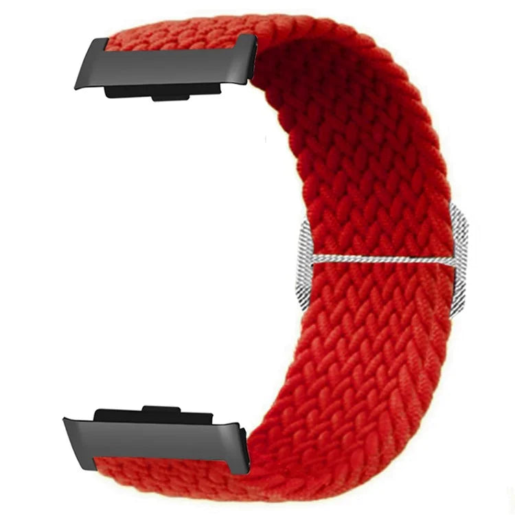 For Huawei Watch D Elastic Braided Nylon Watch Strap Adjustable Wrist Band