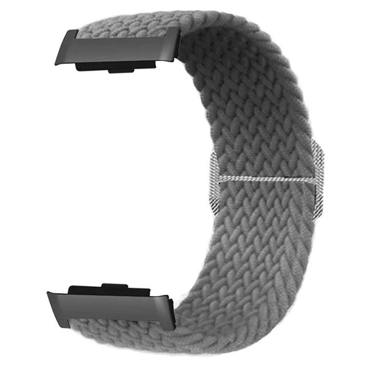 For Huawei Watch D Elastic Braided Nylon Watch Strap Adjustable Wrist Band