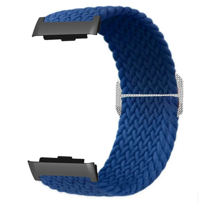 For Huawei Watch D Elastic Braided Nylon Watch Strap Adjustable Wrist Band