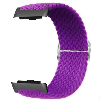 For Huawei Watch D Elastic Braided Nylon Watch Strap Adjustable Wrist Band