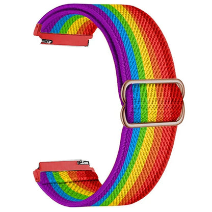 For Samsung Galaxy Watch6 Classic 47mm 43mm Watch Strap 20mm Adjustable Nylon Wrist Band