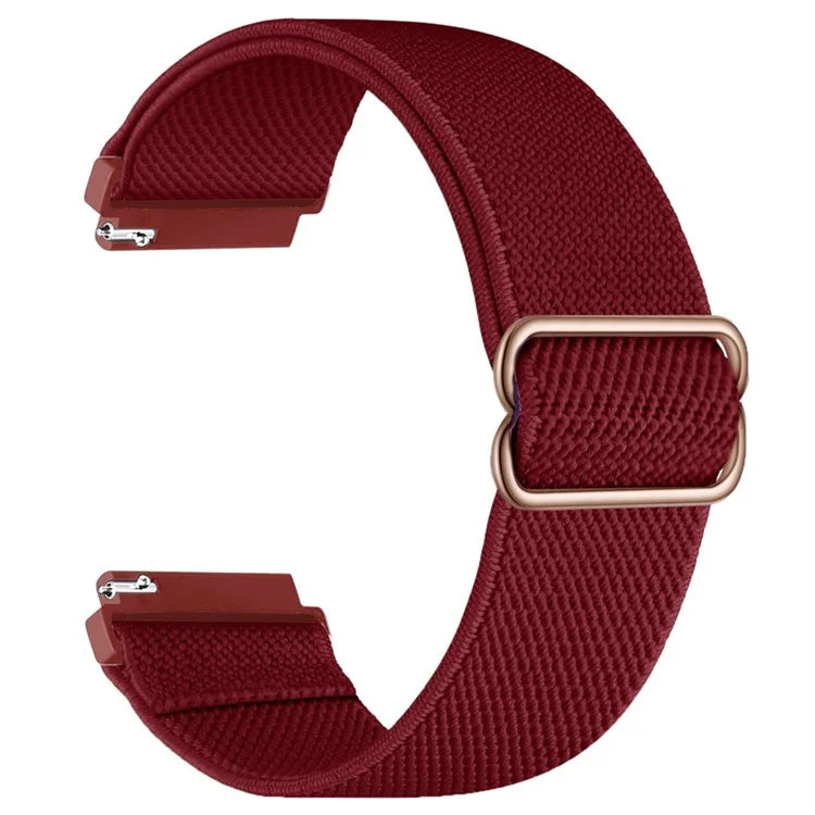 For Samsung Galaxy Watch6 Classic 47mm 43mm Watch Strap 20mm Adjustable Nylon Wrist Band