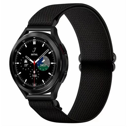 For Samsung Galaxy Watch3 45mm / Huawei Watch GT 4 46mm Nylon Watch Band 22mm Replacement Strap