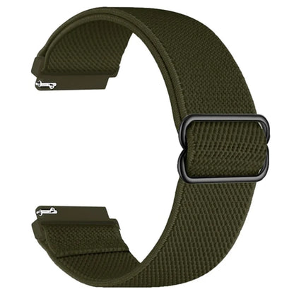 For Samsung Galaxy Watch3 45mm / Huawei Watch GT 4 46mm Nylon Watch Band 22mm Replacement Strap