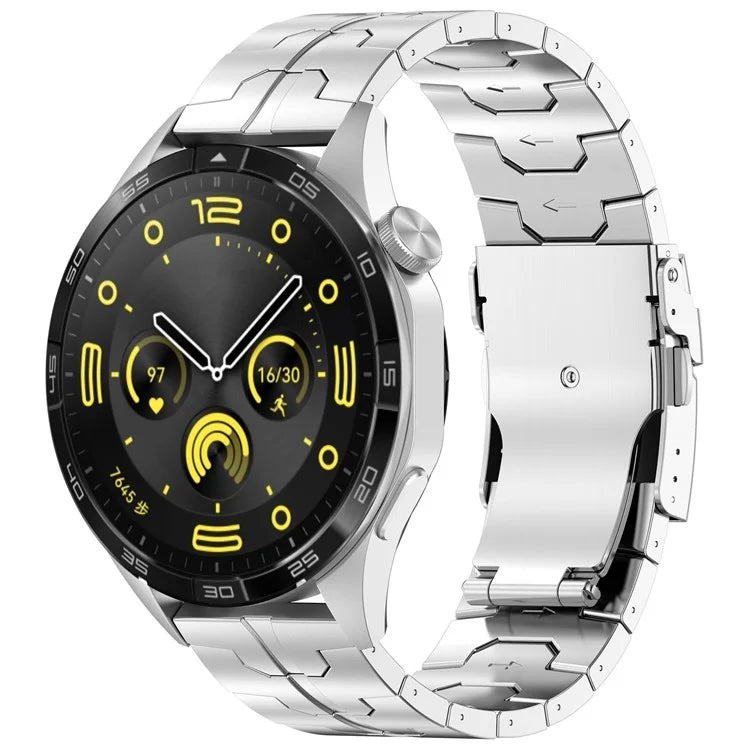 For Samsung Galaxy Watch3 45mm / Huawei Watch GT 4 46mm Band 22mm Titanium Alloy Watch Bracelet