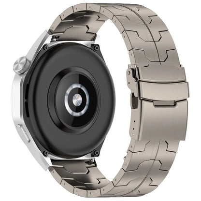 For Samsung Galaxy Watch3 45mm / Huawei Watch GT 4 46mm Band 22mm Titanium Alloy Watch Bracelet