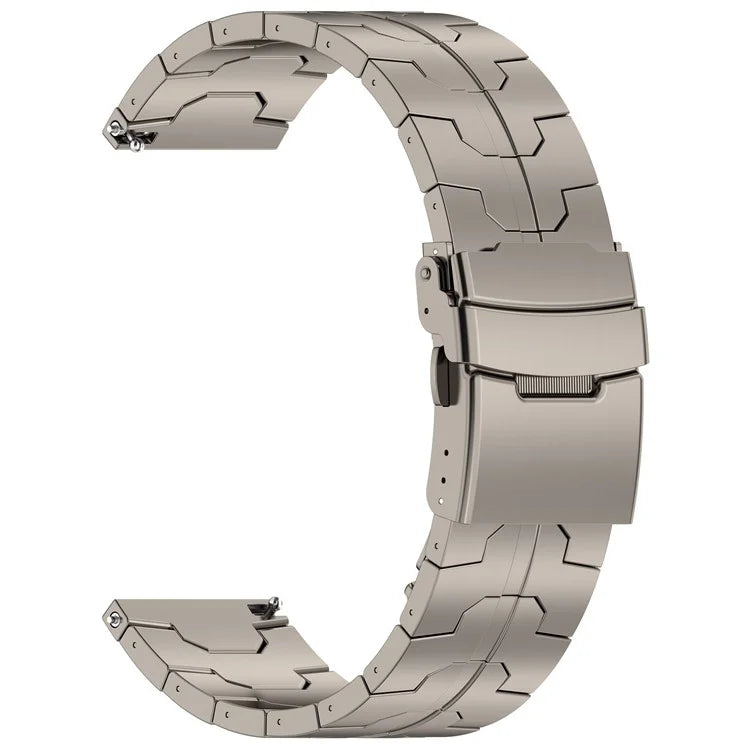 For Samsung Galaxy Watch3 45mm / Huawei Watch GT 4 46mm Band 22mm Titanium Alloy Watch Bracelet