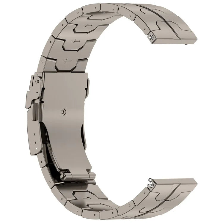 For Samsung Galaxy Watch3 45mm / Huawei Watch GT 4 46mm Band 22mm Titanium Alloy Watch Bracelet