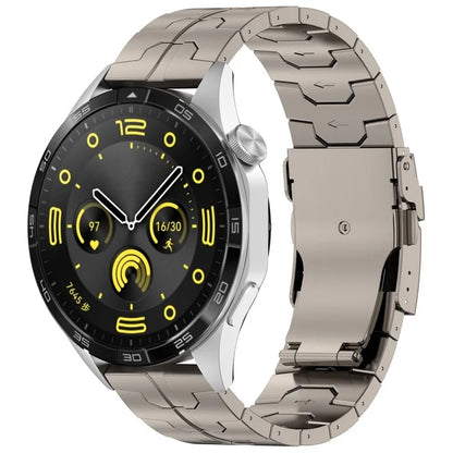 For Samsung Galaxy Watch3 45mm / Huawei Watch GT 4 46mm Band 22mm Titanium Alloy Watch Bracelet