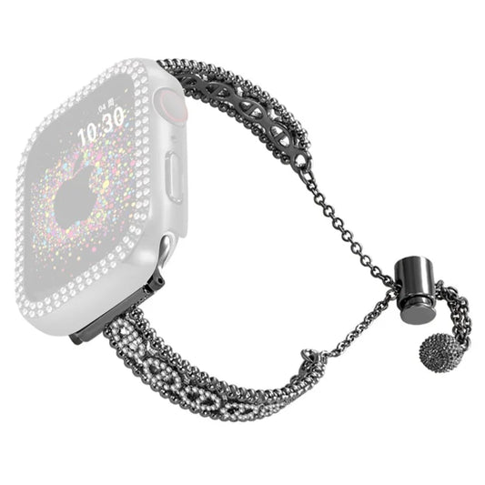 For Garmin / Samsung / LG / Huawei / Huami 20mm Universal Rhinestone Copper Watch Strap