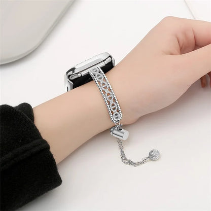 For Garmin / Samsung / LG / Huawei / Huami 20mm Universal Rhinestone Copper Watch Strap