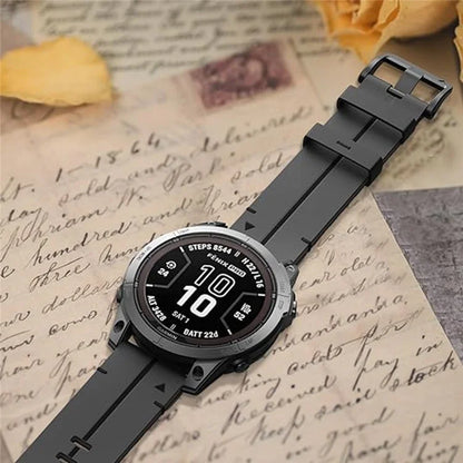 For Garmin Fenix 5 6 7 Instinc Instinc 2 Approach 22mm Soft Genuine Leather Watch Strap